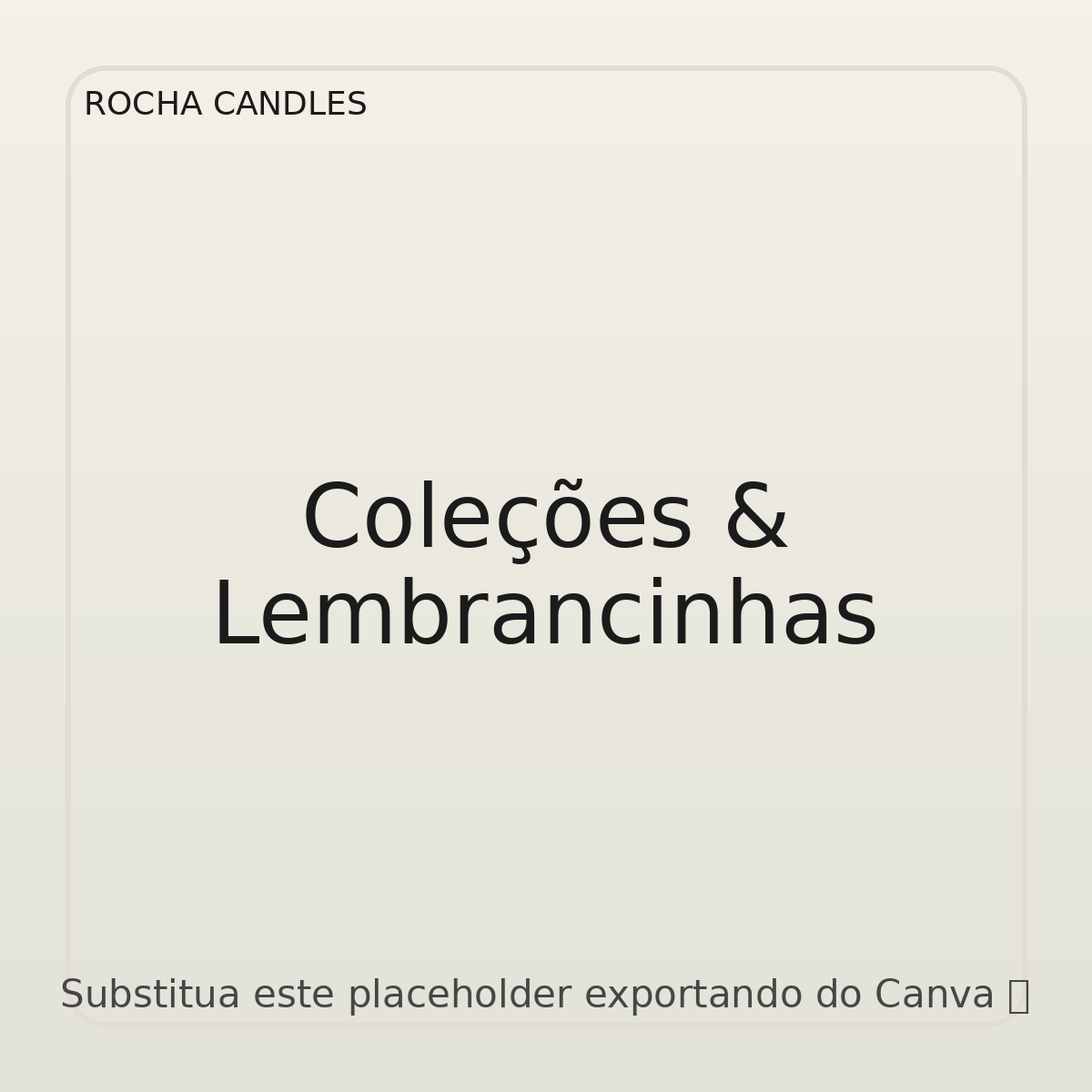 Coleções e lembrancinhas